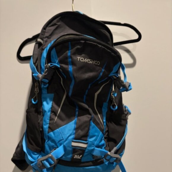 TOMSHOO 25L Hydration Backpack (Black & Blue) - Picture 2 of 3